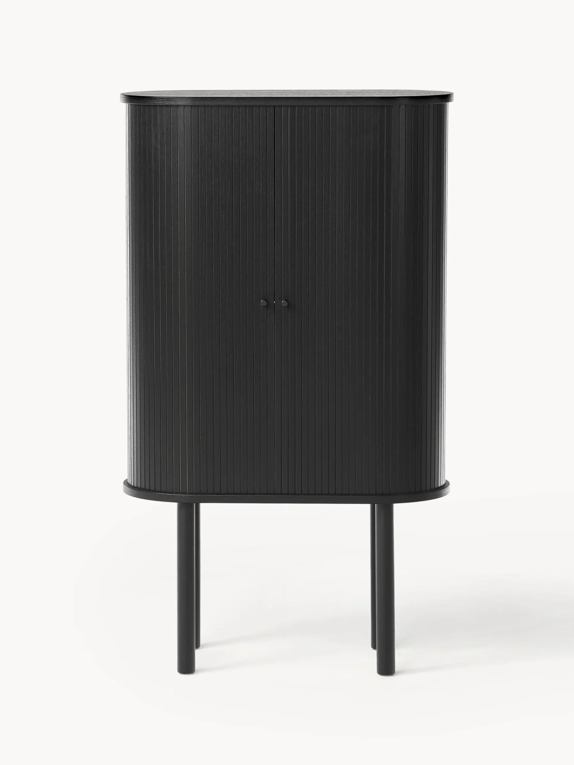 Credenza alta con frontale millerighe Calary