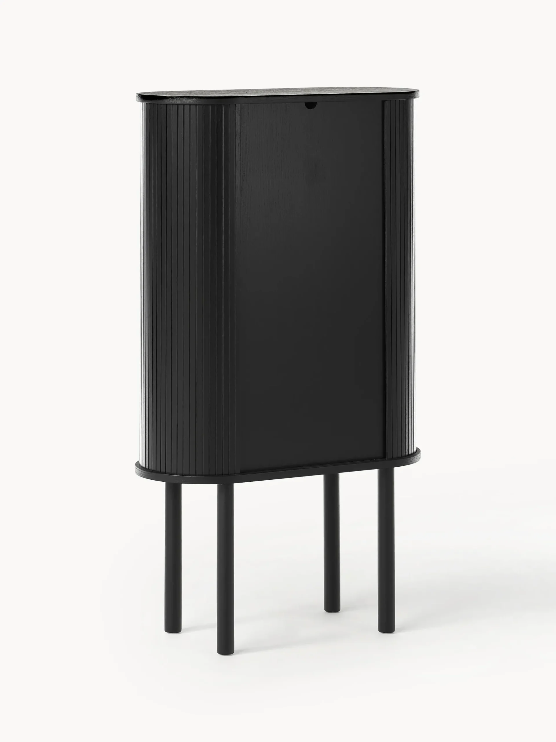 Credenza alta con frontale millerighe Calary