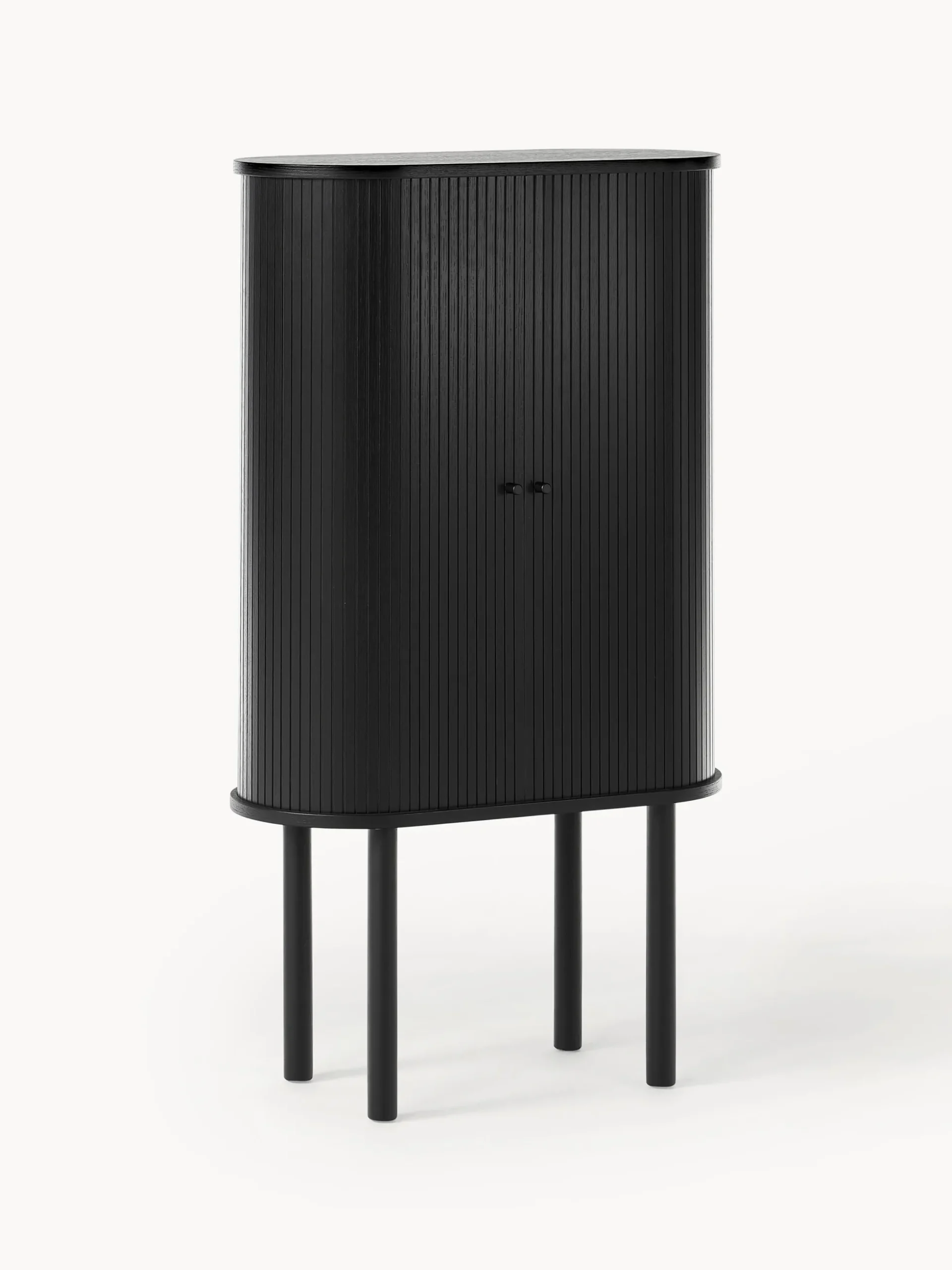 Credenza alta con frontale millerighe Calary