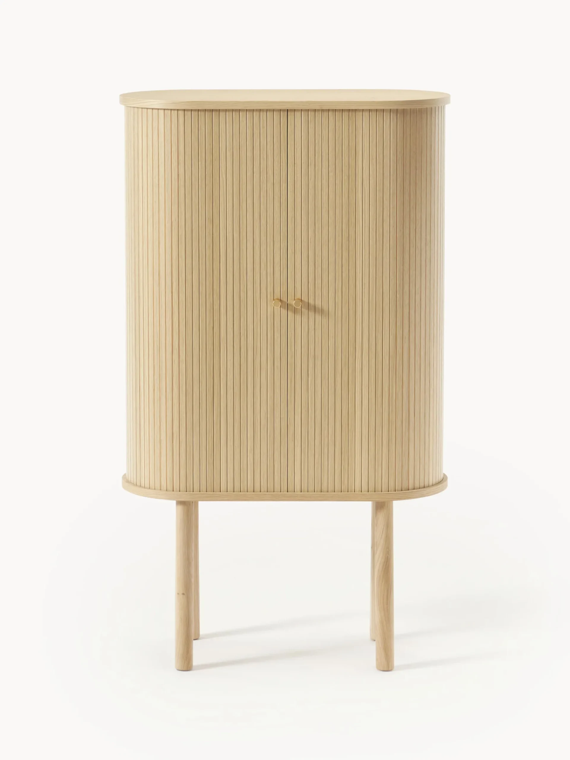 Credenza alta con frontale millerighe Calary