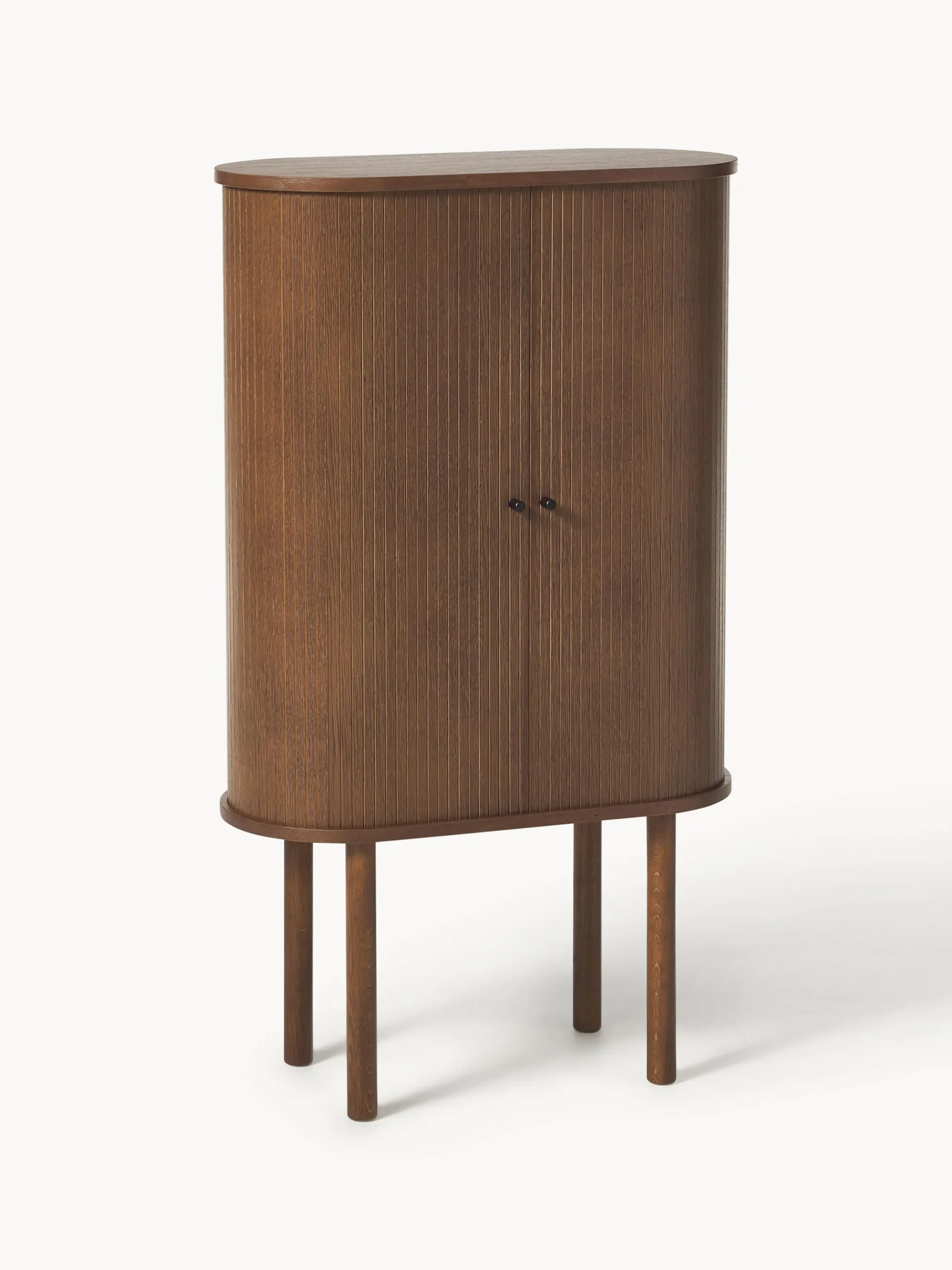 Credenza alta con frontale millerighe Calary