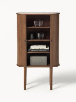 Credenza alta con frontale millerighe Calary