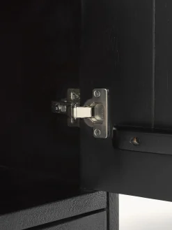 Credenza alta in legno di mango Luca