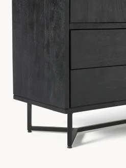 Credenza alta in legno di mango Luca