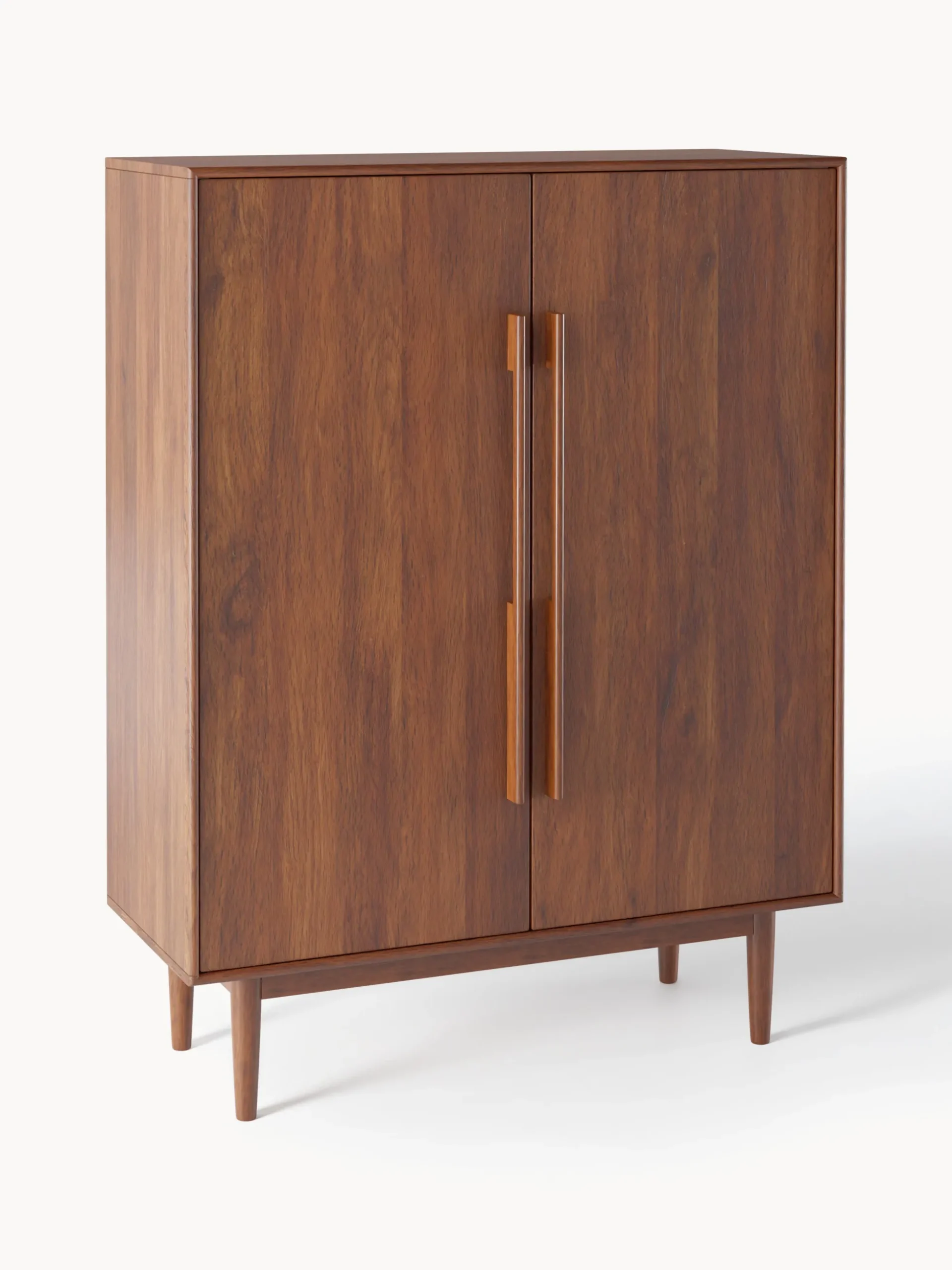 Credenza alta in legno di mango Paul