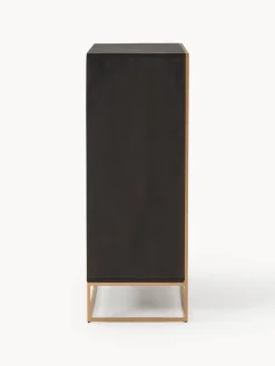 Credenza alta in legno di mango Harry