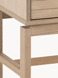 Credenza alta in legno Linley