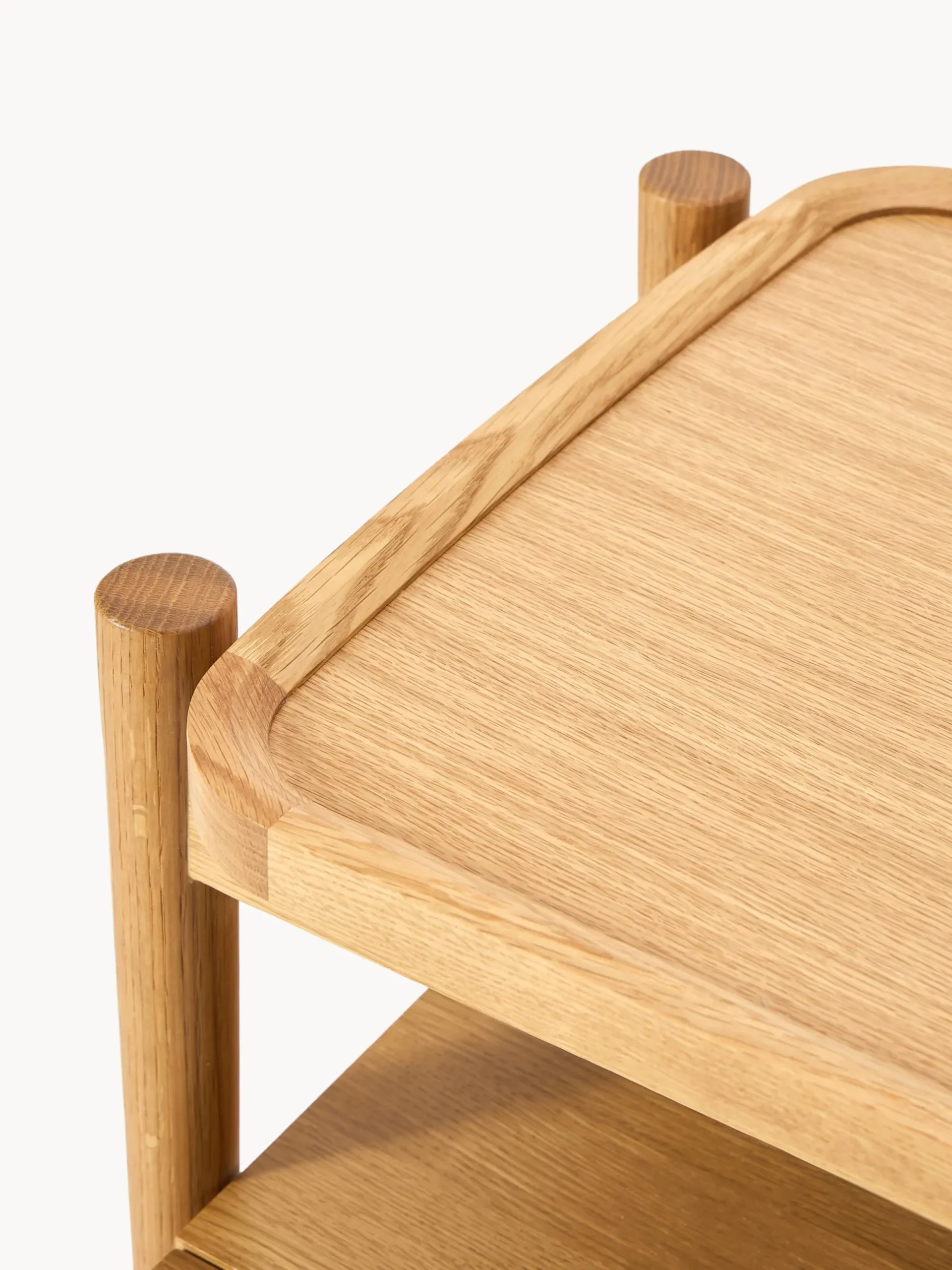 Credenza alta in legno Libby
