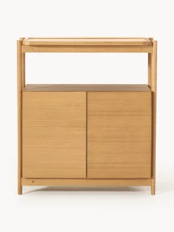Credenza alta in legno Libby