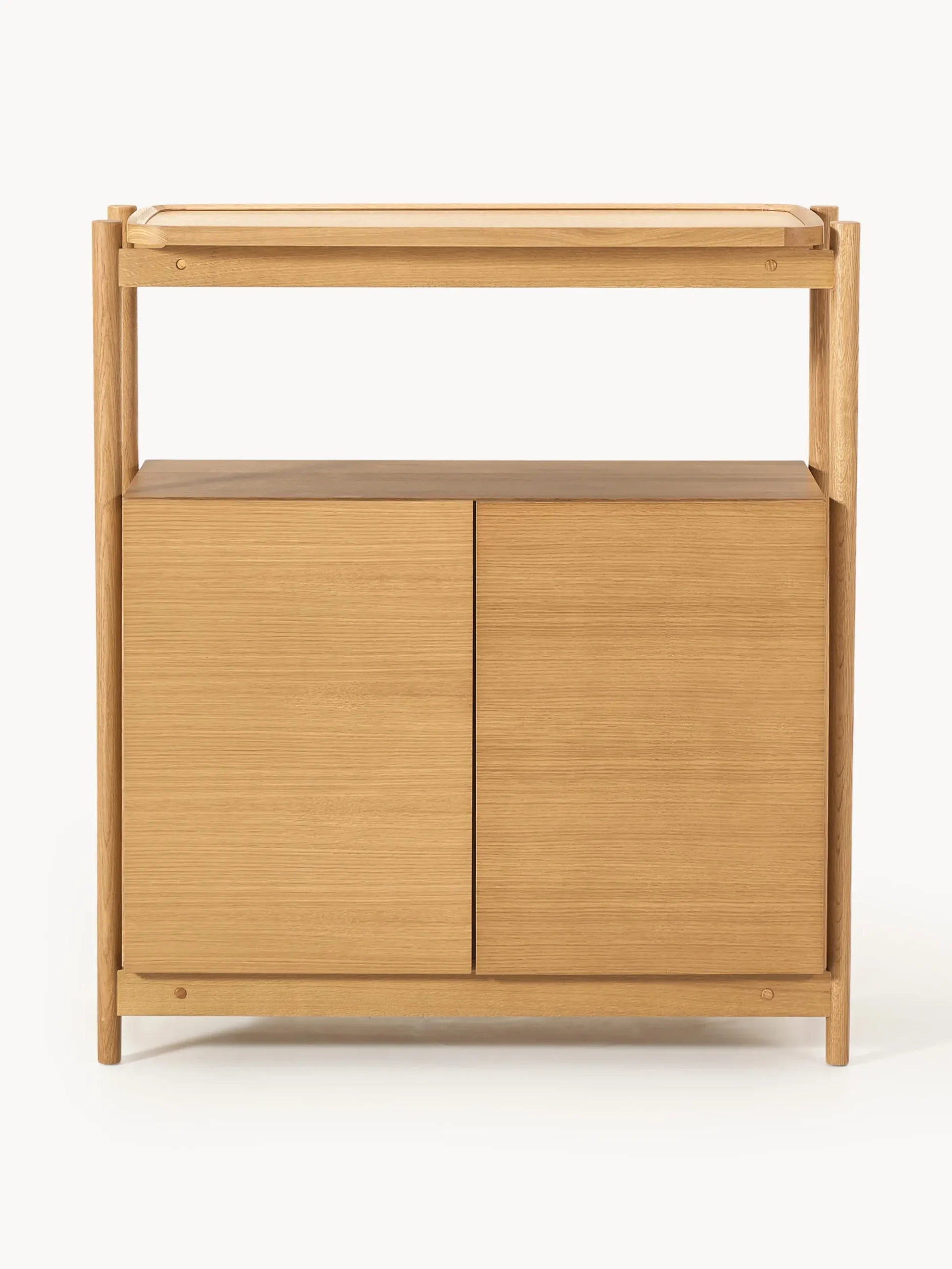 Credenza alta in legno Libby