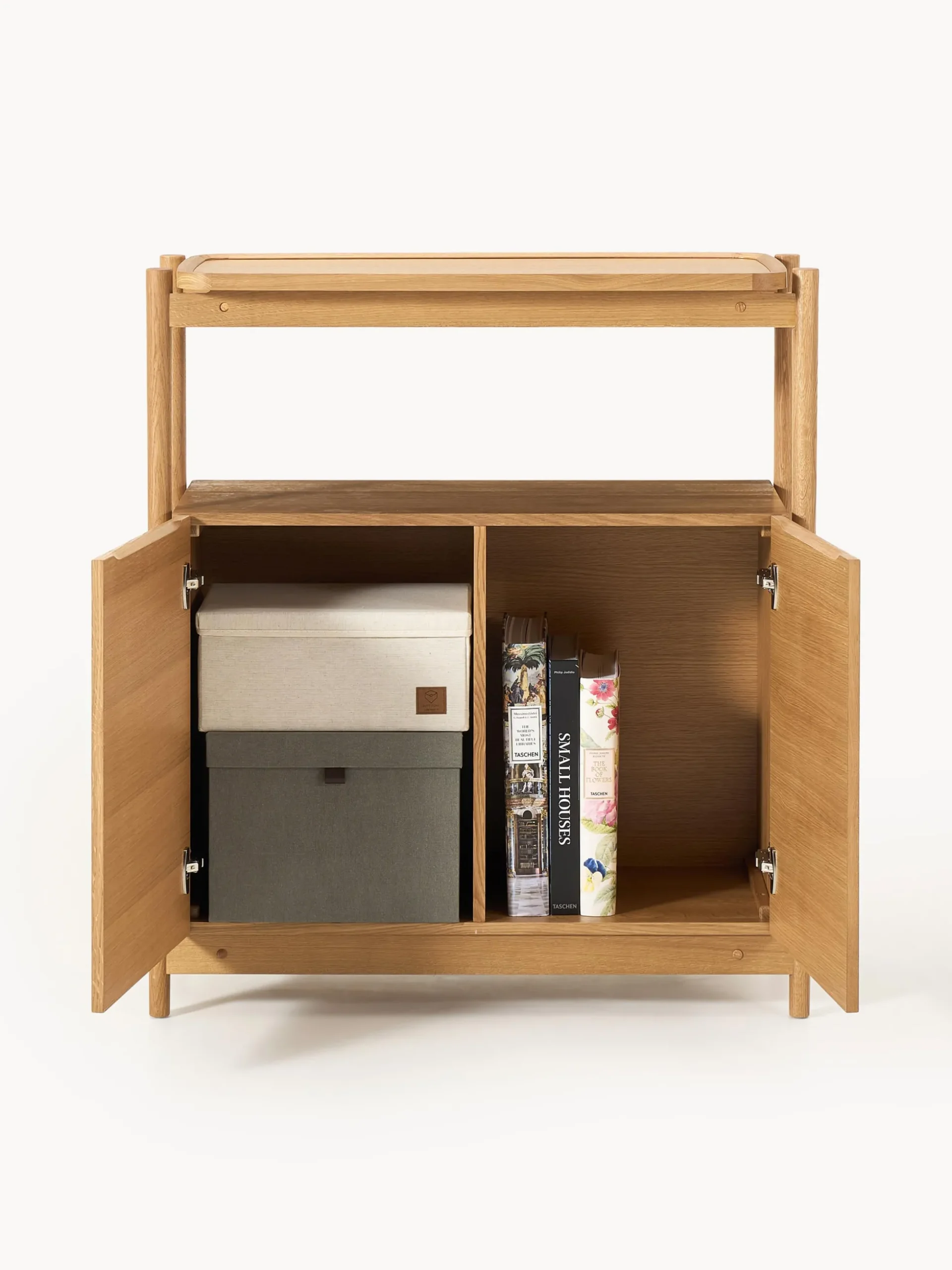 Credenza alta in legno Libby