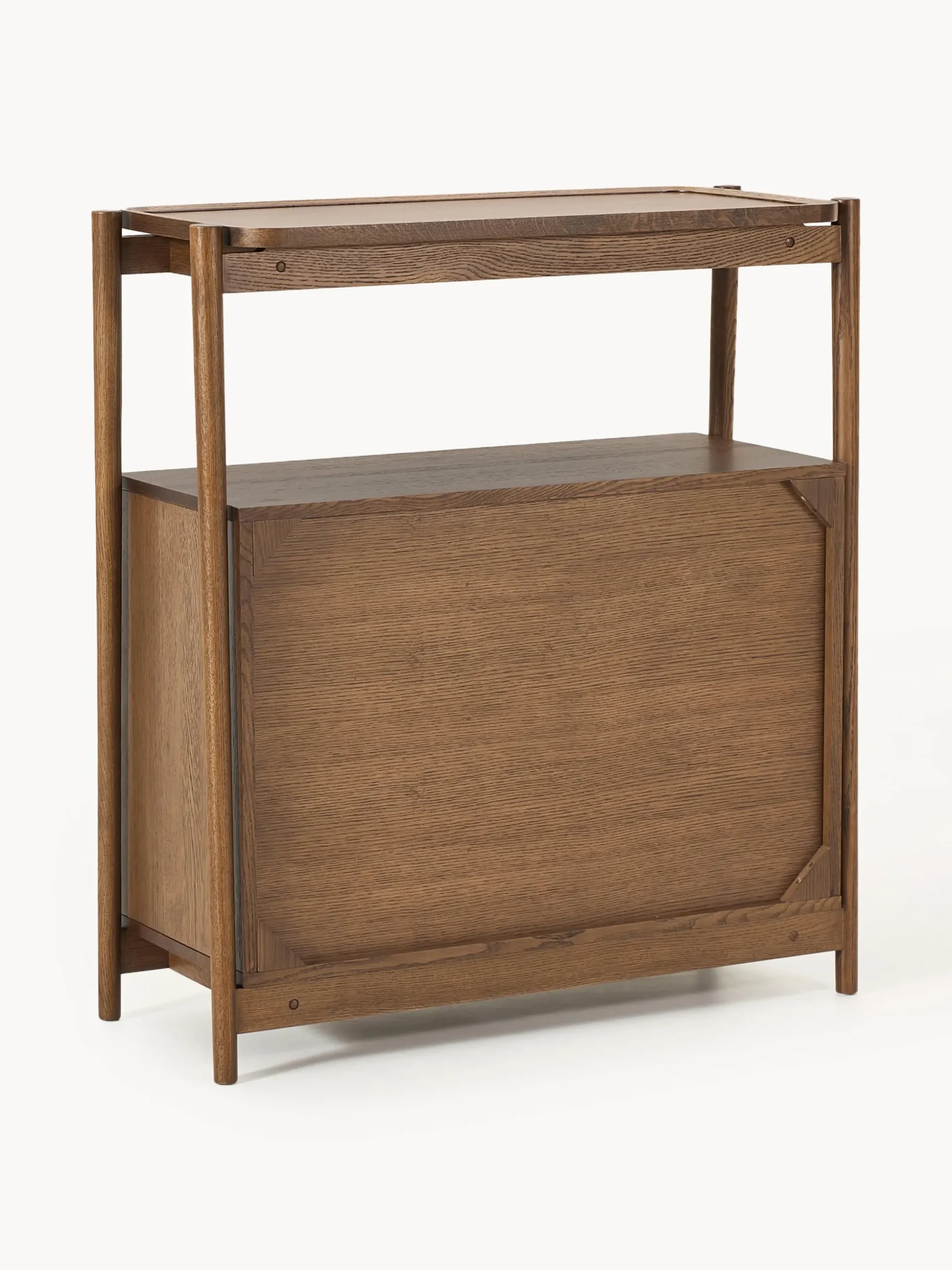 Credenza alta in legno Libby