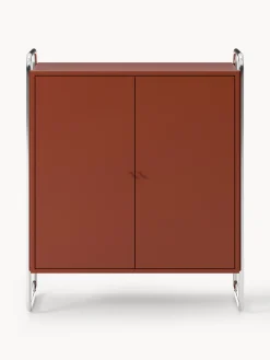 Credenza alta in metallo Robyn
