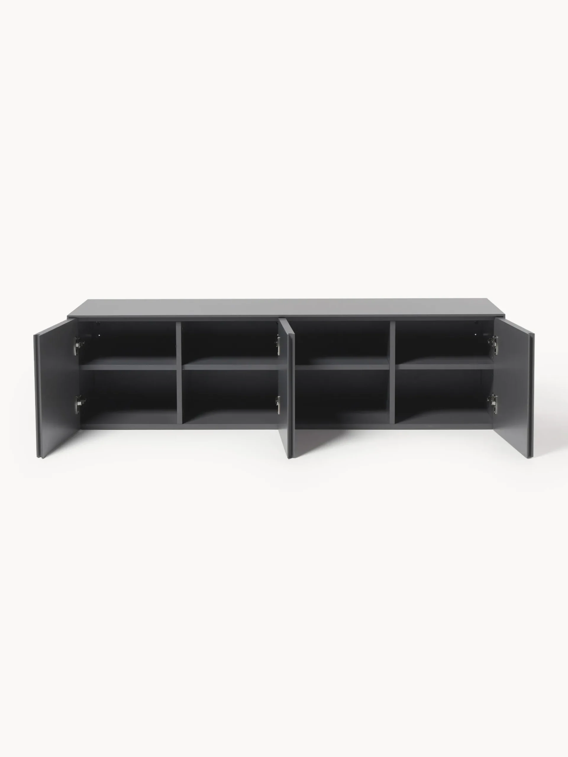 Credenza bassa con fronte millerighe Shea