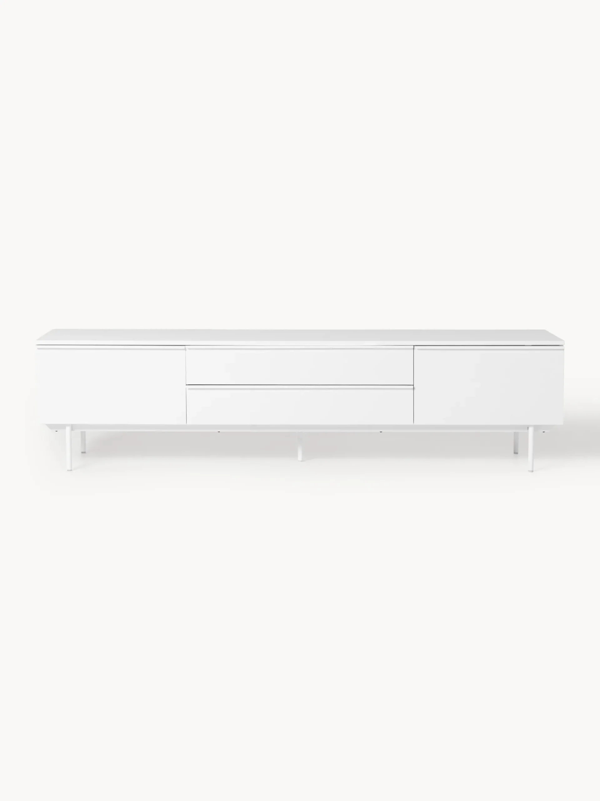 Credenza bassa grande in legno Elona