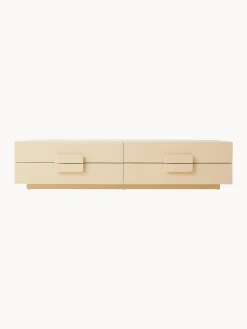 Credenza bassa in legno Sungkai fatta a mano Spacious