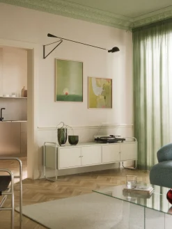 Credenza bassa in metallo Robyn