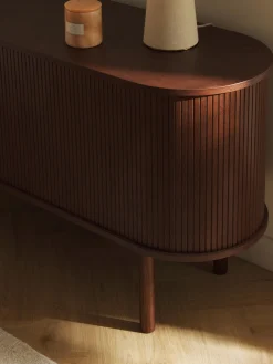 Credenza con frontale millerighe Calary
