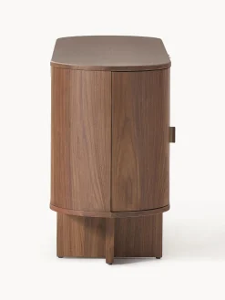 Credenza in legno con angoli arrotondati Zumi
