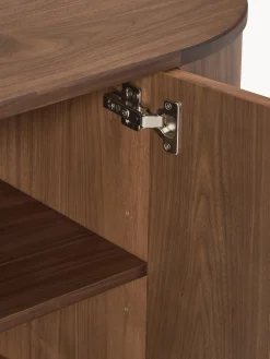 Credenza in legno con angoli arrotondati Zumi