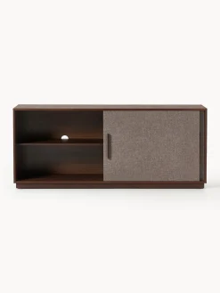 Credenza in legno con frontale imbottito Wisp
