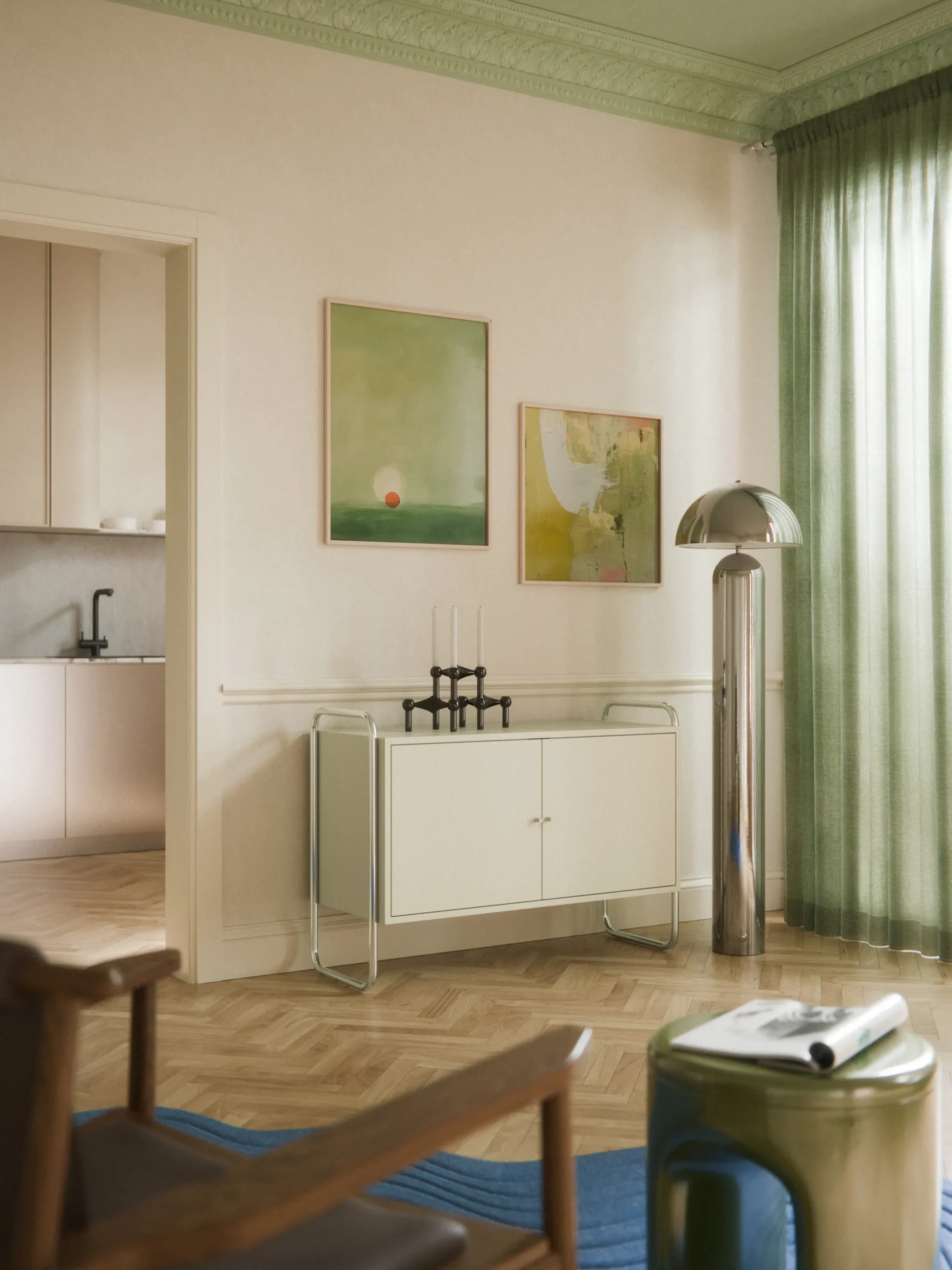 Credenza in metallo Robyn
