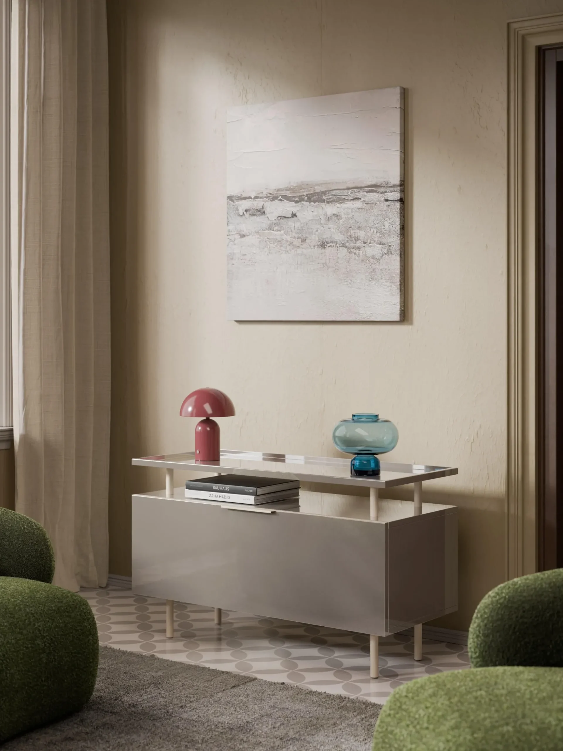 Credenza molto lucida Lennie