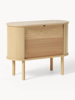 Credenza piccola con frontale millerighe Calary