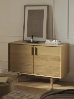 Credenza piccola in legno di quercia Diana