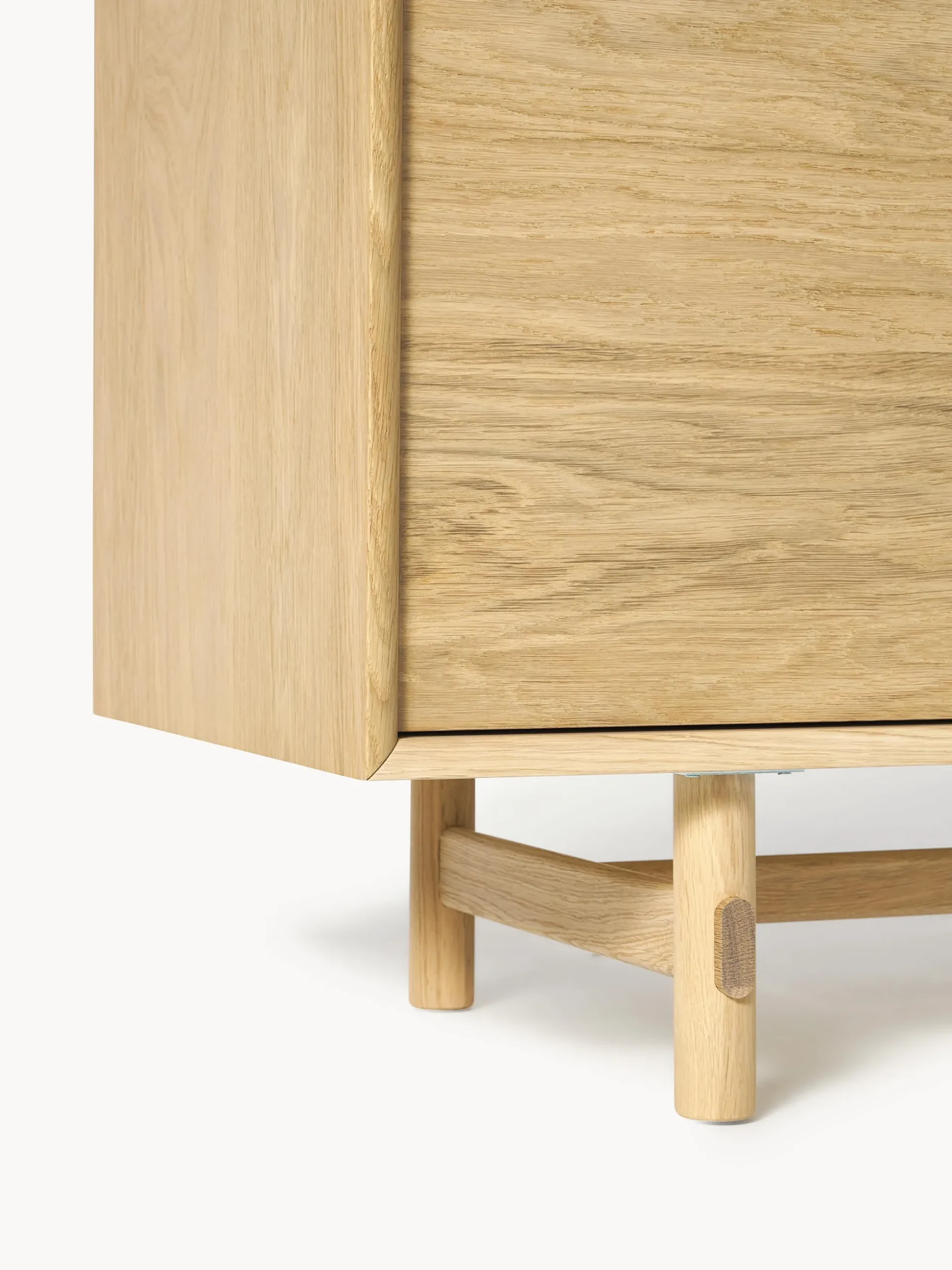 Credenza piccola in legno di quercia Diana