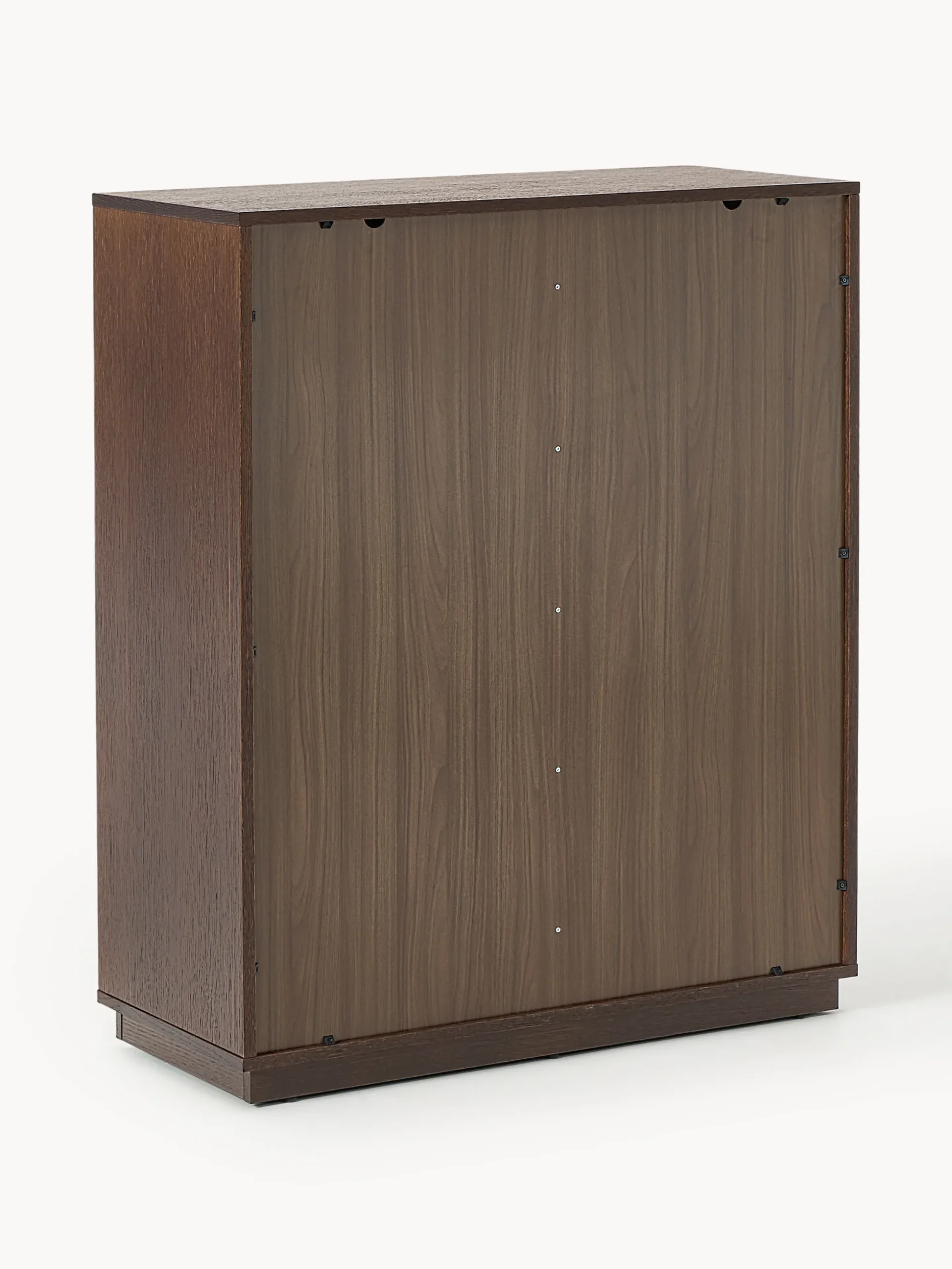 Credenza alta in legno con frontale imbottito Wisp
