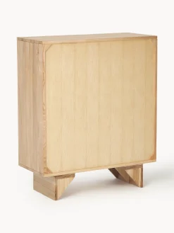 Credenza alta in legno di frassino Louis