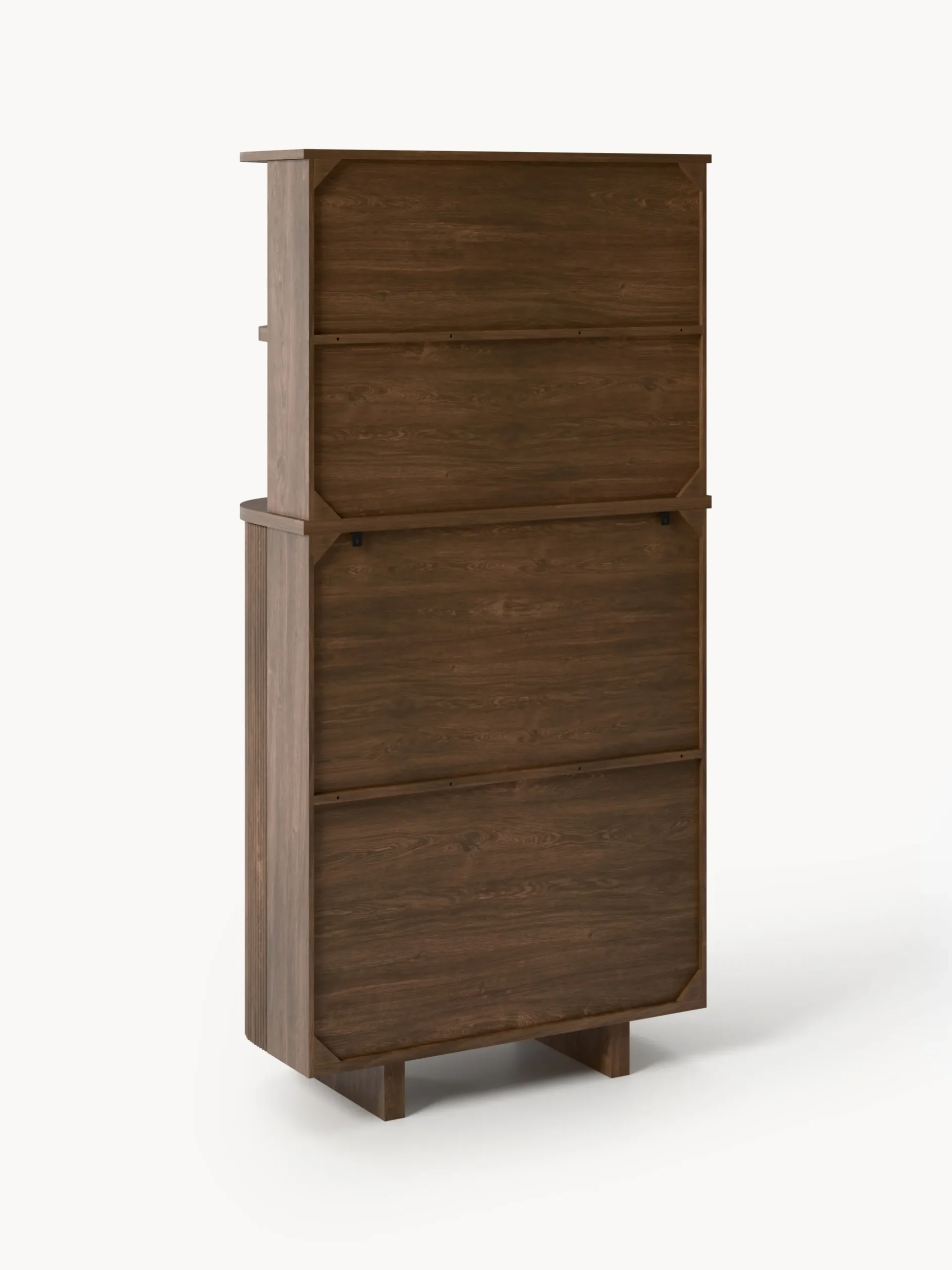 Credenza alta in legno di quercia Soley