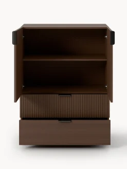 Credenza alta in legno Sato