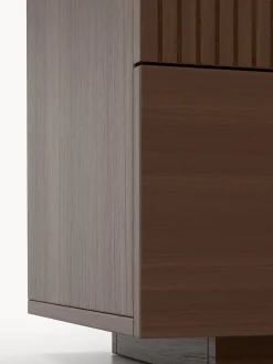 Credenza alta in legno Sato