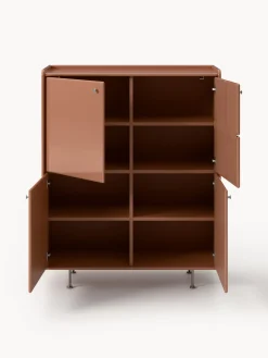 Credenza alta in metallo Coya