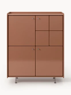 Credenza alta in metallo Coya