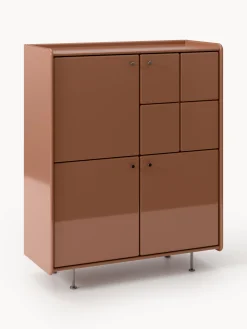 Credenza alta in metallo Coya
