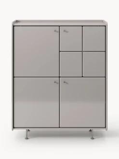 Credenza alta in metallo Coya