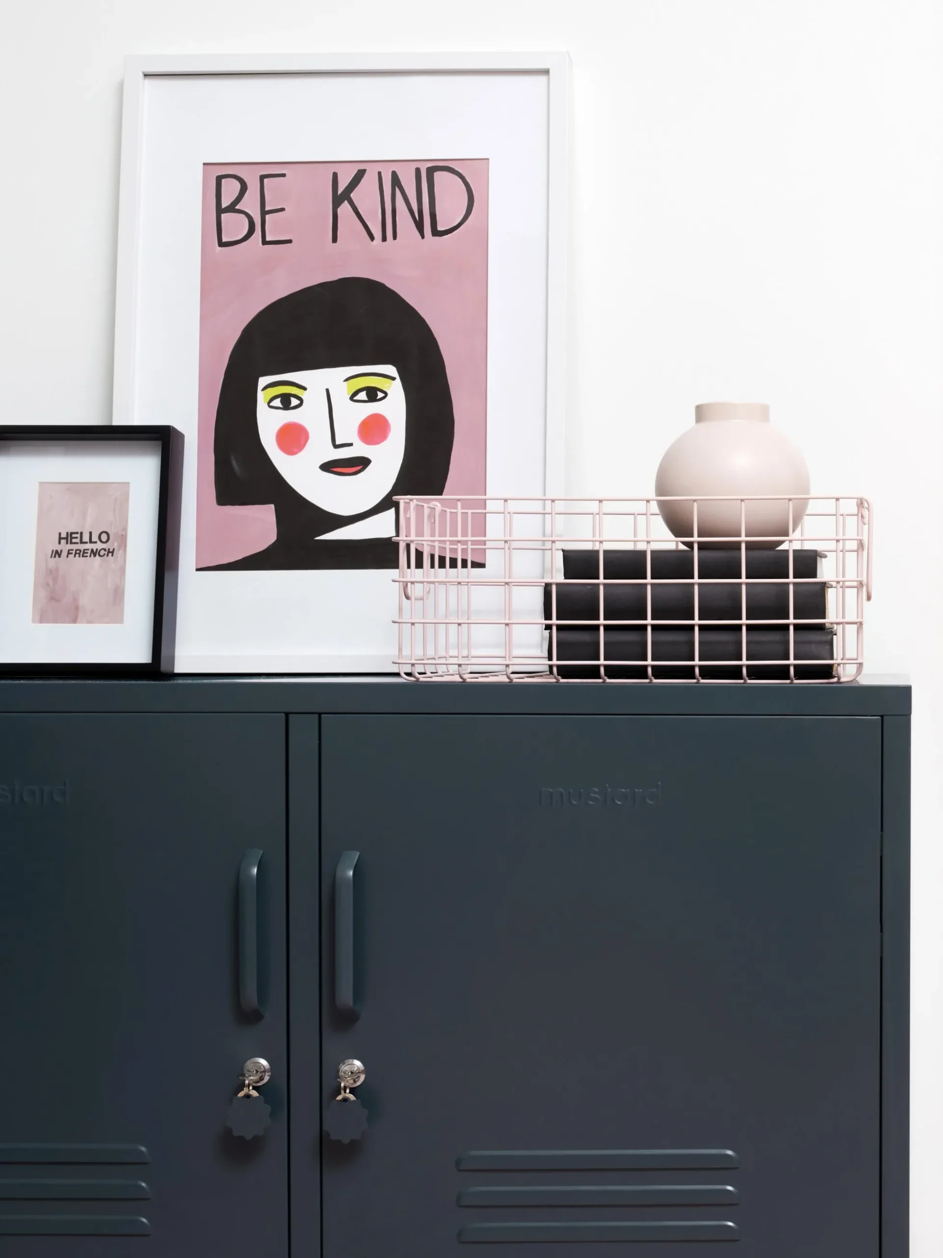 Credenza alta in metallo The Midi