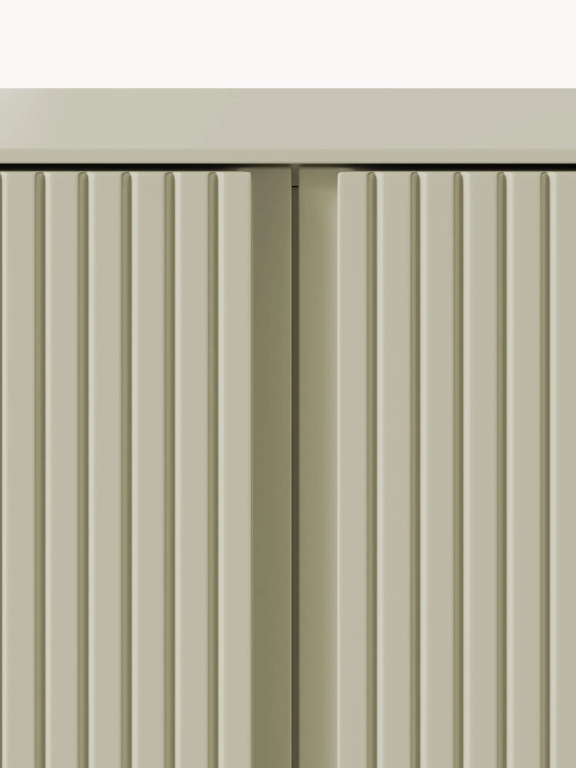 Credenza bassa con fronte millerighe Shea