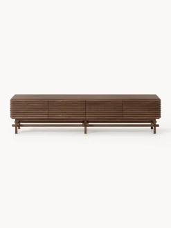 Credenza bassa grande in legno di quercia Pierce