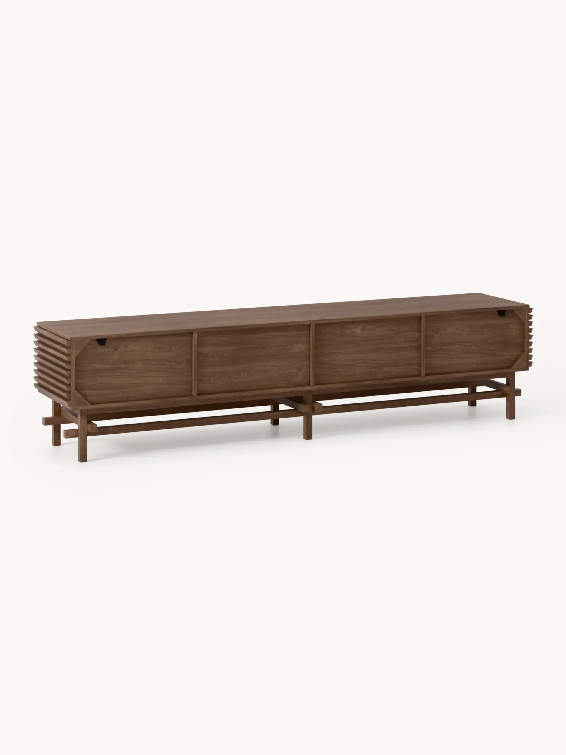 Credenza bassa grande in legno di quercia Pierce