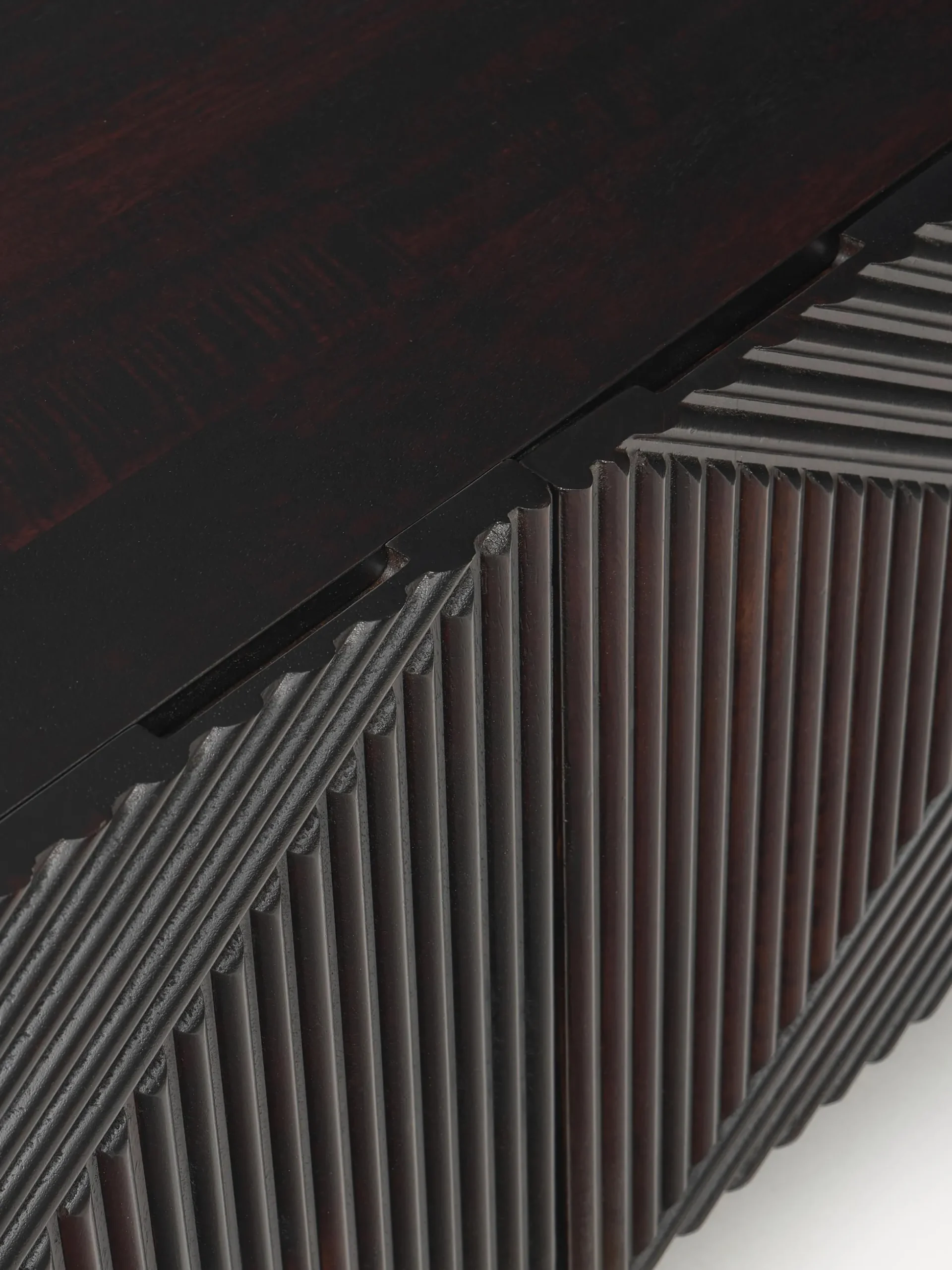 Credenza bassa in legno di mango Louis