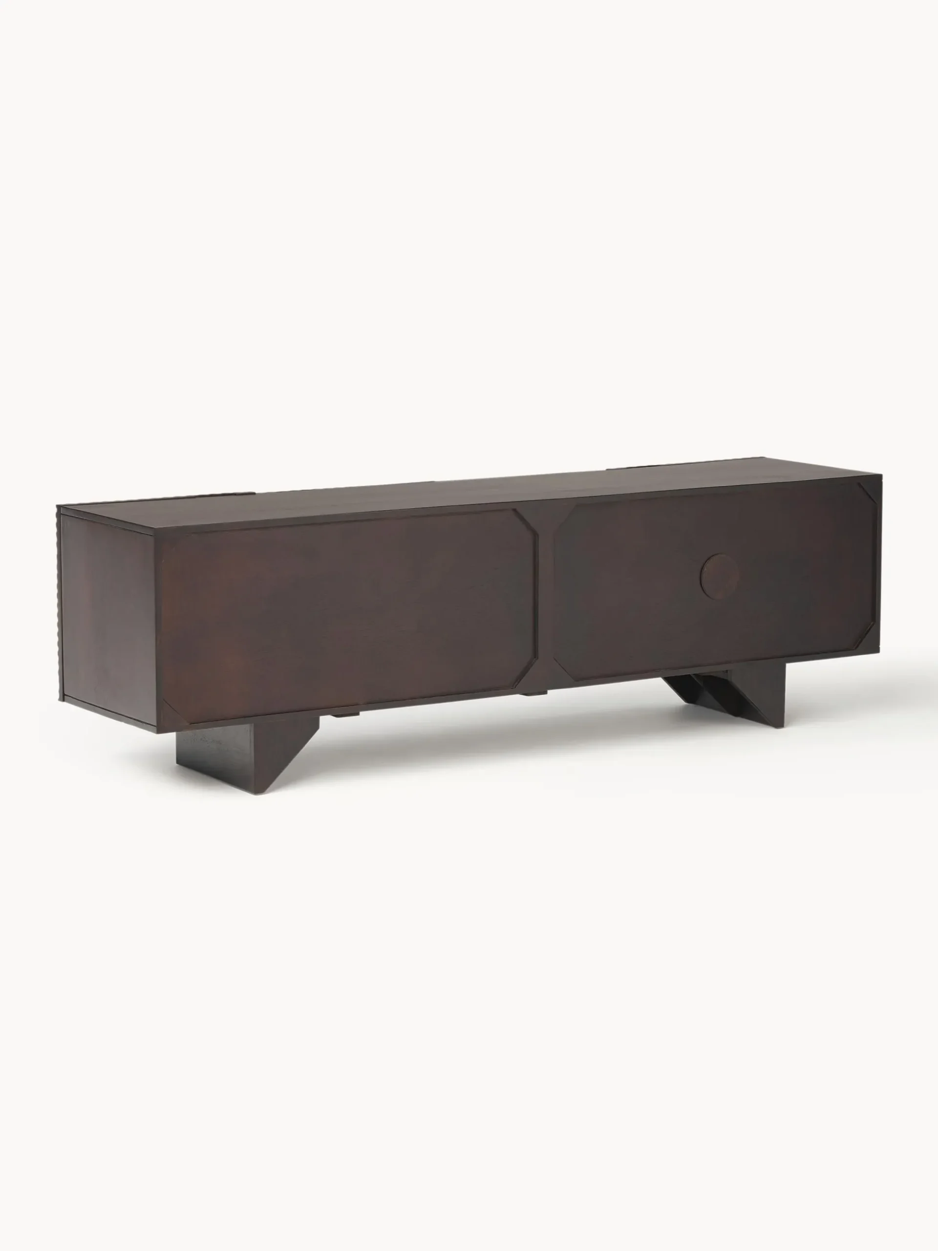 Credenza bassa in legno di mango Louis