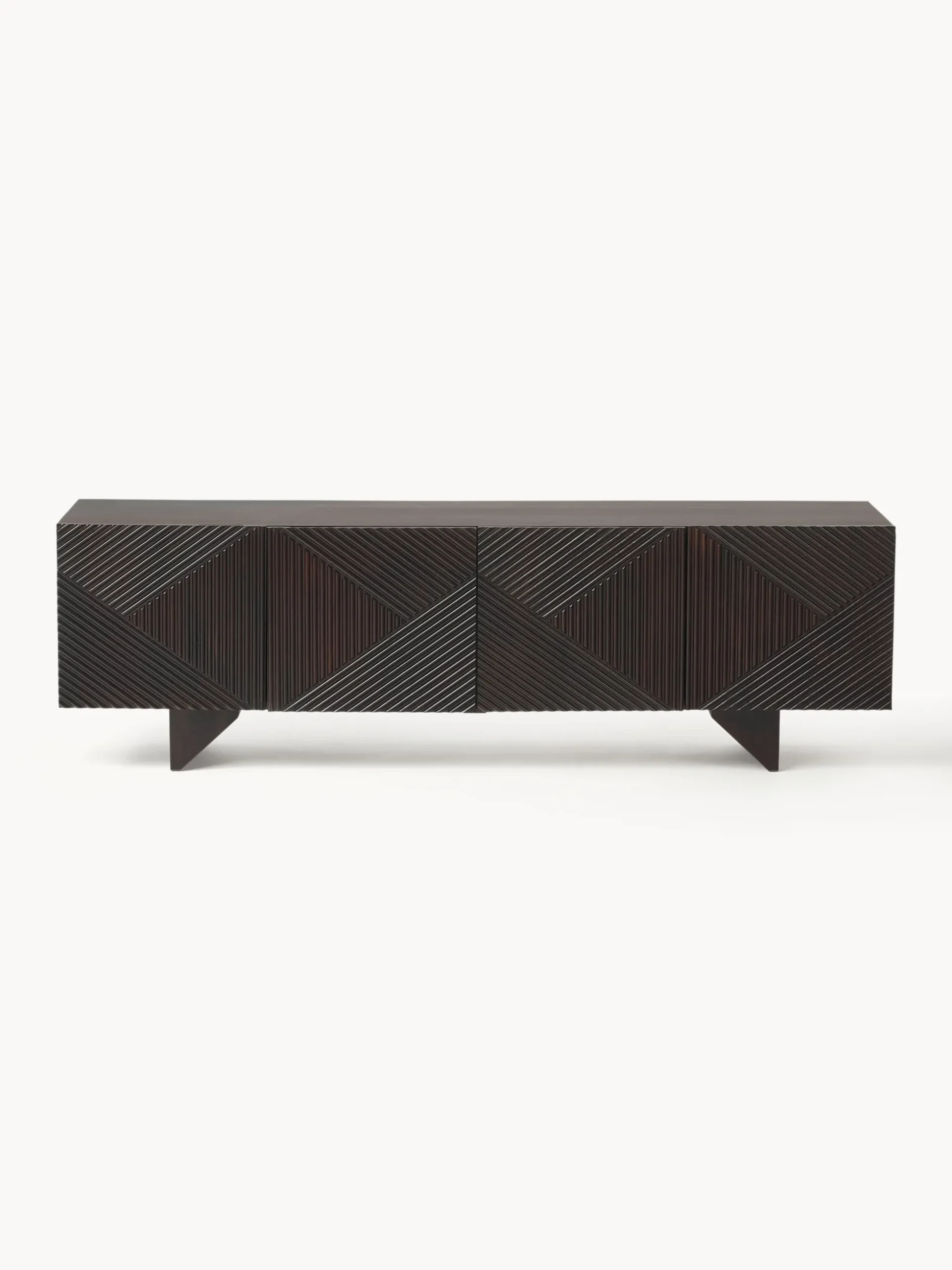 Credenza bassa in legno di mango Louis