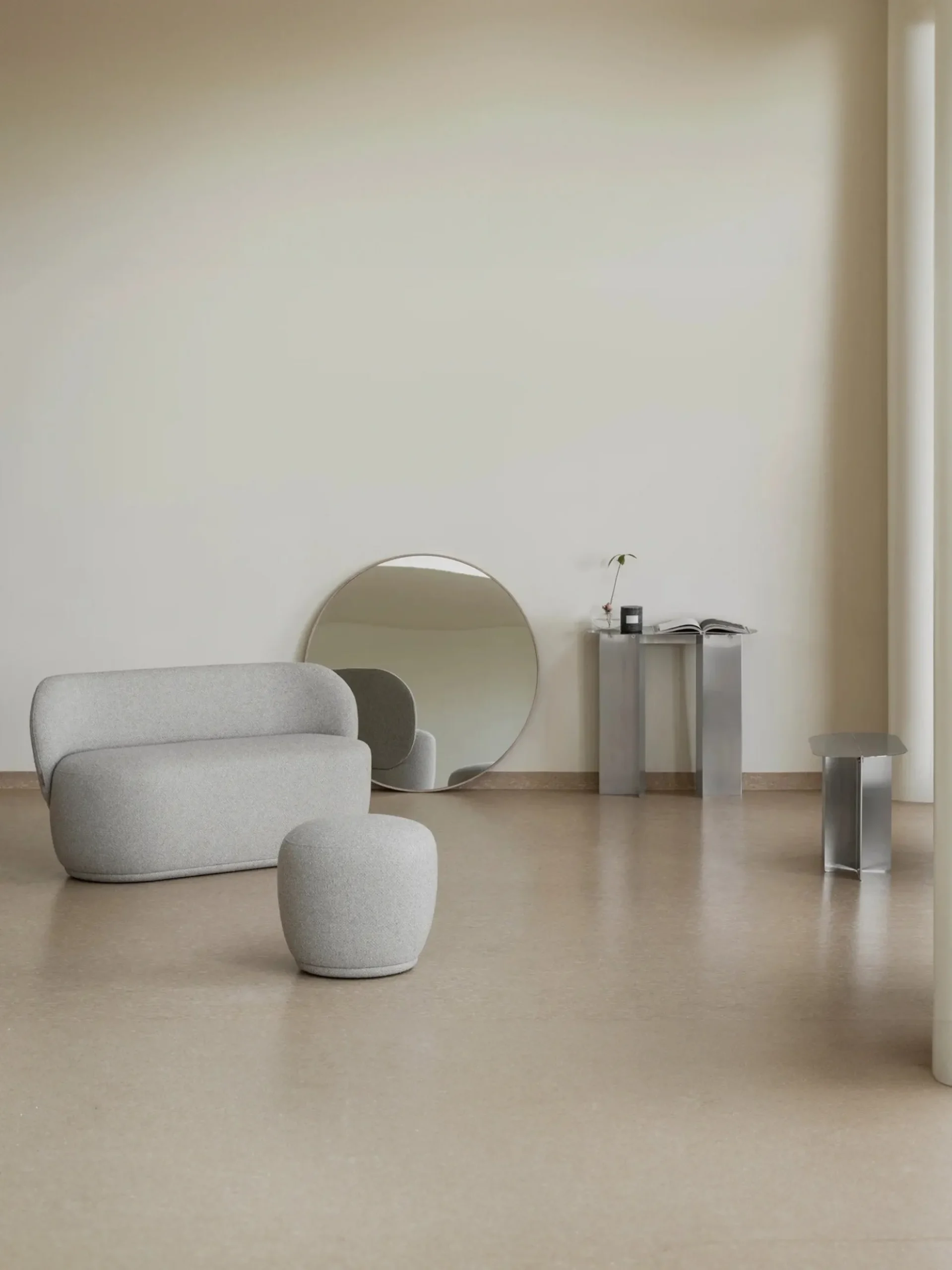 Credenza in acciaio inossidabile Oru