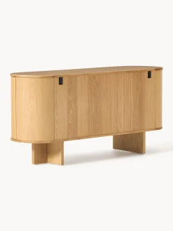 Credenza in legno con angoli arrotondati Zumi