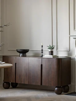 Credenza in legno di mango Sculpt