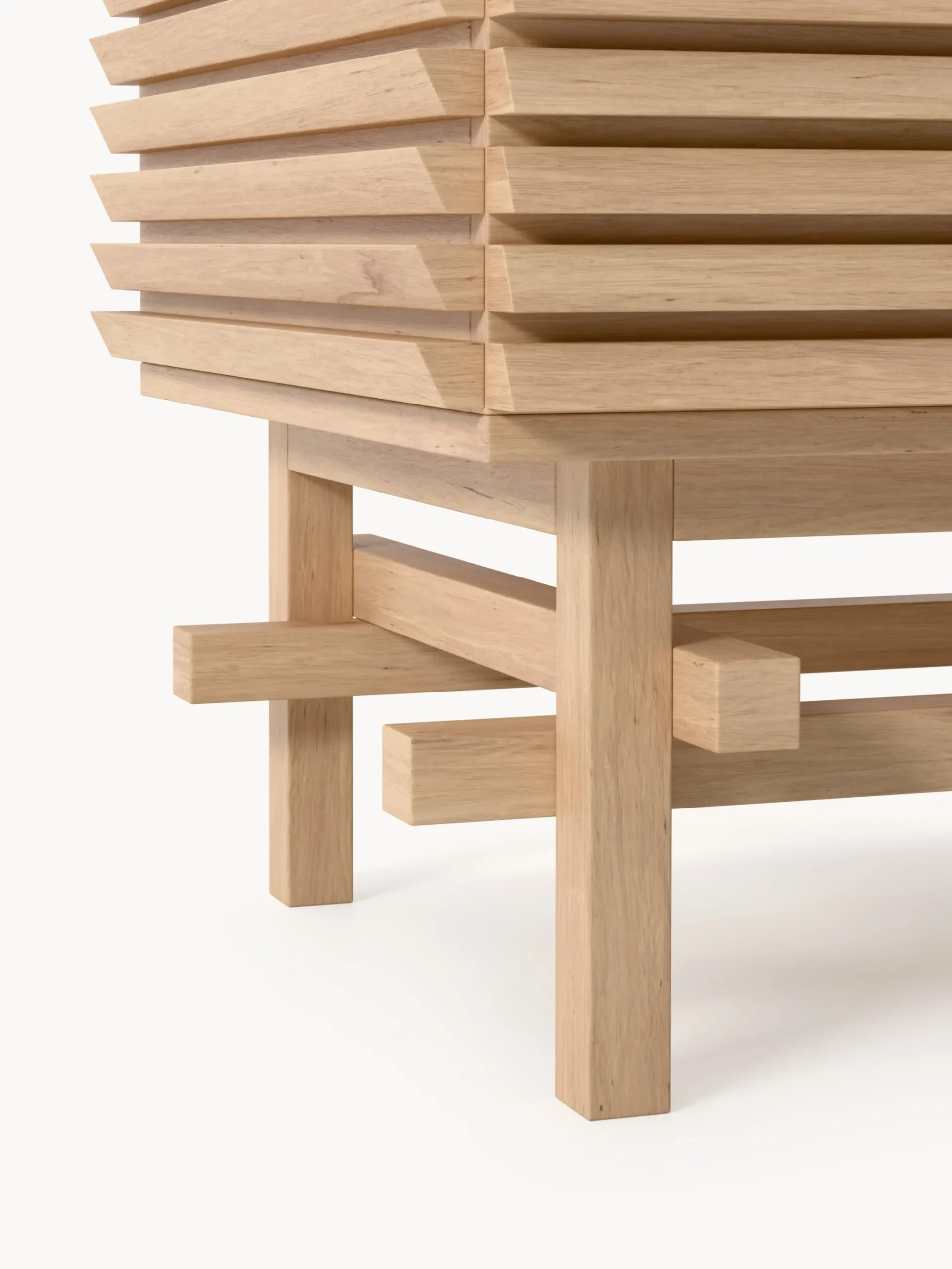 Credenza in legno di quercia Pierce